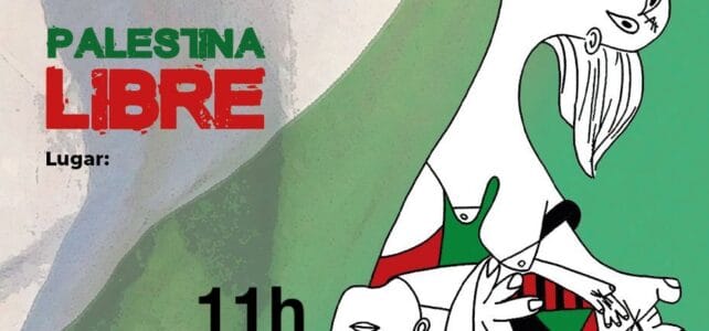 Concentaciones  12 de julio en favor del pueblo palestino ni terrorismo ni genocidio